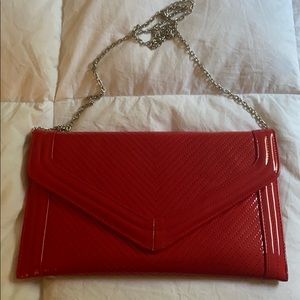 Steve Madden Red crossbody/clutch